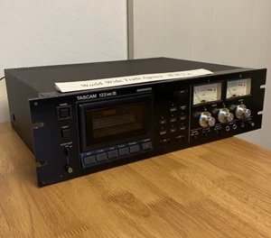 Platine cassette TASCAM 122 MKIII 3 têtes, fonctionnement confirmé TEAC professionnel - Photo 1/14