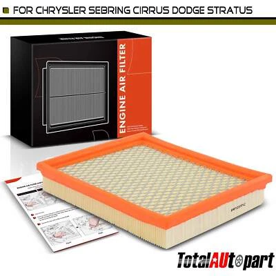 Filtro de aire del motor para Chrysler Sebring 1996-2000 Cirrus Dodge Stratus Plymouth Foto 1 de 4