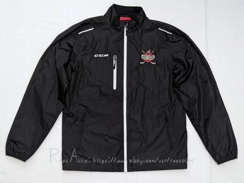 CCM Hockey 88 Full Zip Windbreaker Jacket Phoenix Coyotes: Mens / Medium / J7170 Cover