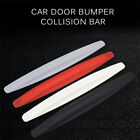 1 pair Car Bumper Carbon Fibre Protector Corner Guard Scratch Rubber Sticker}