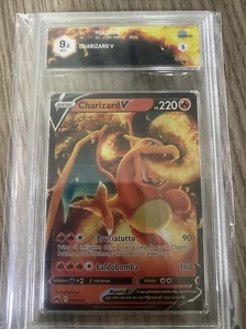 Pokémon Graad 9.5 CHARIZARD V 018/159 HOLO Ita - Picture 1 of 2