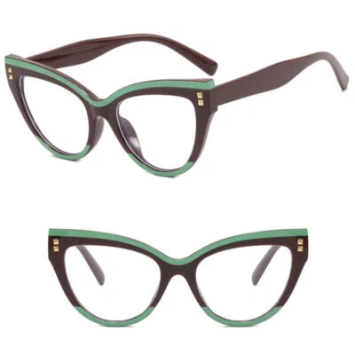 Oversize Cat Eye Anti Blue Light Reading Glasses Women Classic Glasses New