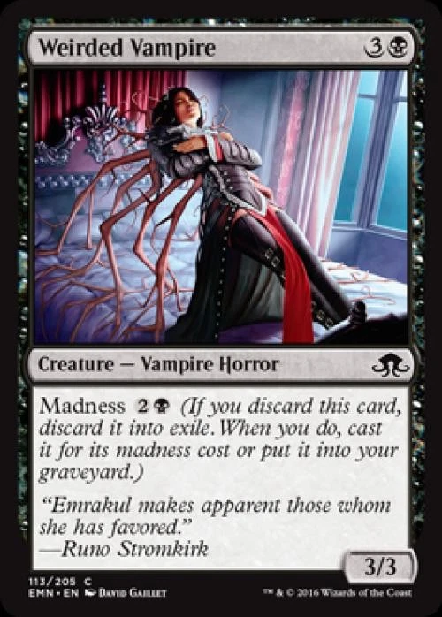 Weirded Vampire -Foil Light Play MTG Eldritch Moon - Image 1 of 1