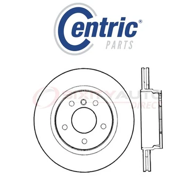 Centric C-TEK Disc Brake Rotor for 1999-2000 BMW 328i 2.8L L6 - Kit Set po - Image 1 of 4