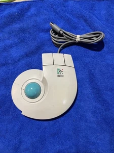 Vintage Logitech T-CD2-6F Wired Trackball Trackman Stationary Mouse   - Afbeelding 1 van 4