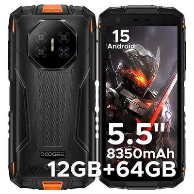 DOOGEE Fire3 Outdoor Handy Android 15 Octa Core Prozessor 8350mAh 12GB+64GB 5.5" - Bild 1 von 4