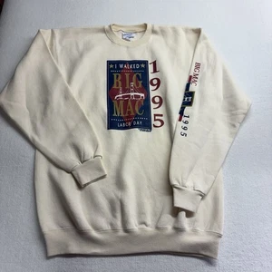 Vintage 90s Heavyweight Athletic Mens L Crewneck Sweatshirt - Bild 1 von 8