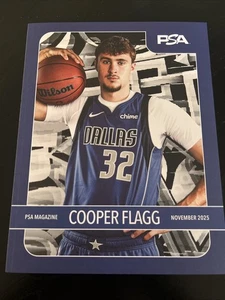 November 2025 PSA Magazine COOPER FLAGG Issue Volume 47 Dallas Mavericks Blue - Imagen 1 de 2
