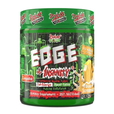 Psycho Pharma - Edge of Insanity - 25 Servings