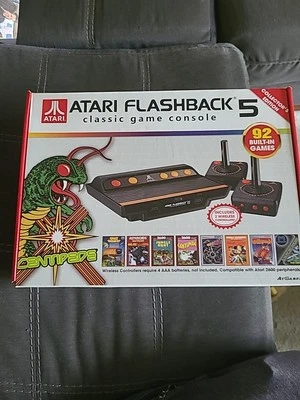 Atari Flashback 5 Collectors Edition Classic Game Console Complete Box Untested - Image 1 of 3