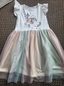 Girls Short Sleeved Dress from H&M, Age 6-8 Years - Picture 1 of 2