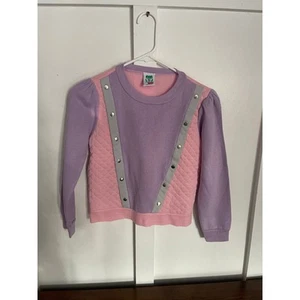 Vintage Bullfrog knits girls 6x sweatshirt - Picture 1 of 6