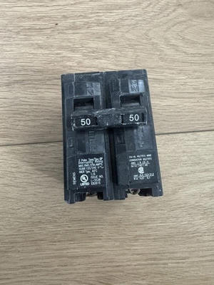 Siemens Q250 50-Amp Double Pole Type QP Circuit Breaker - Image 1 of 4