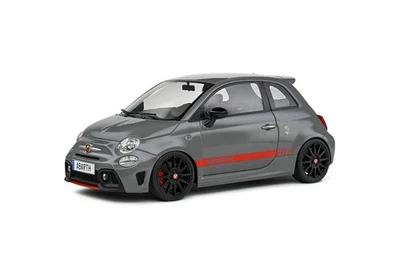 Fiat 695 Abarth 2022 Grigio Modellino 1:18 Solido - Immagine 1 di 4