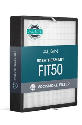 Сменный воздушный фильтр Alen FF50-VOC/Smoke HEPA-фильтр для BreatheSmart FIT50... - Изображение 1 из 4