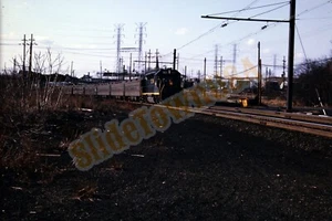 Vtg 1969 Train Slide 3681 CNJ Central New Jersey Engine Y1B107 - Picture 1 of 3