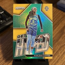 2023 Panini Prizm WNBA Get Hyped Green Prizm Kahleah Copper #6 Chicago Sky