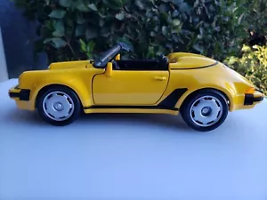 1/18 Diecast Porsche Carrera By Maisto In Yellow jaguar Tires And Wheels... - Picture 1 of 7