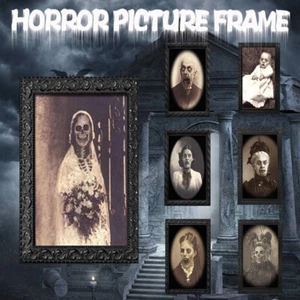 Horror-Bilderrahmen Lenticular 3D-Wechselgesicht Scary Portraits Haunted Spooky - Bild 1 von 18