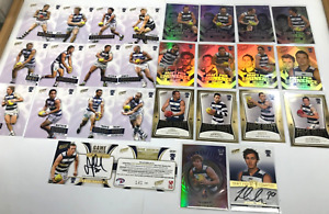 2013 Select AFL Prime Trading Card COMPLETE MASTER Team Card Collection-GEELONG