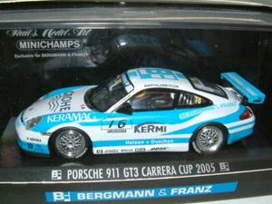 1/43 PORSCHE 911 GT3 CARRERA CUP 2005 #16 HOCKENHEIM,BARTHLOMEYCZIK MINICHAMPS - Picture 1 of 1