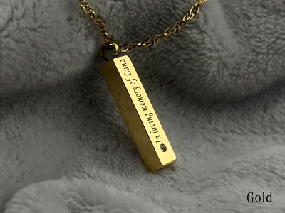 Custom Urn Necklace for Ashes – Cremation Jewelry for Human Ashes - Image 1 of 4