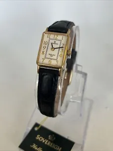 Sovereign 9ct Solid Gold Watch For Ladies - Picture 1 of 24