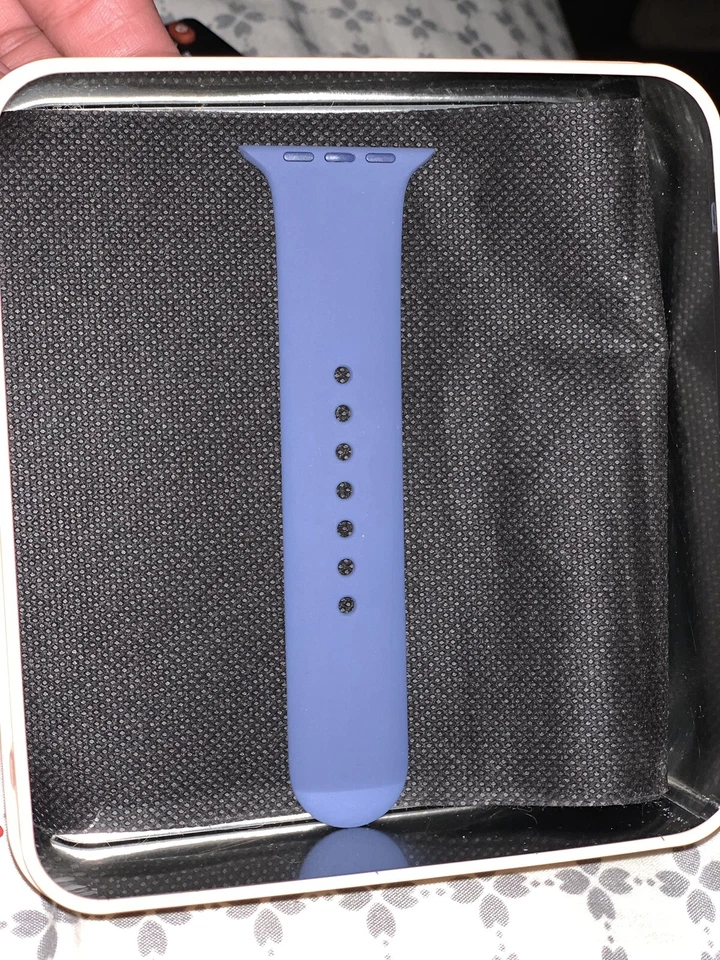 S/M Extender Sports Wrist Band Bracelet for 42mm Apple Watch - Blue - Image 1 of 1