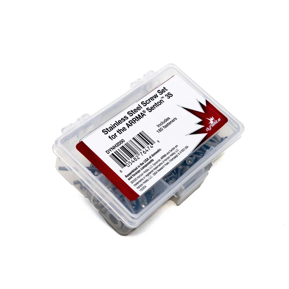 Dynamite Stainless Steel Screw Set Arrma Senton 3S DYNH2050 Electric Car/Truck - Image 1 of 2