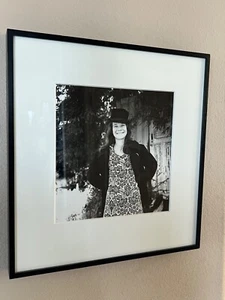 Old Non Modern Print of Janis Joplin Famous Photo Photograph Framed Herb Greene - Picture 1 of 3