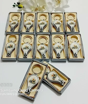 12 Pc Caliz Nail Clipper Keychain Favors Communion Llaveros Recuerdos Comunion - Image 1 of 4