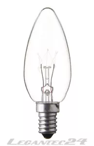 Kerzenlampe 230V 15W E14 klar Glühbirne Lampe Birne 230Volt 15Watt neu - Picture 1 of 1