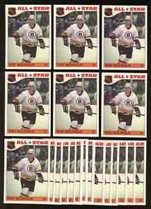 Lot of 20: 1985 Topps RAY BOURQUE Sticker Insert Cards #5 ~ NM-MT ~ HOF BRUINS