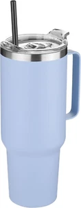 40 Oz Stainless Steel Tumbler with Handle, Vacuum Insulated Tumblers Bulk, Reusa - Picture 1 of 12