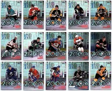 1998-99 TOPPS ICE AGE 2000 INSERT CARDS - YOU PICK SINGLES FINISH SET Rare Mint
