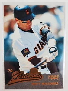 1996 Pinnacle Matt Wiliams The Naturals San Francisco Giants #160 - Picture 1 of 2