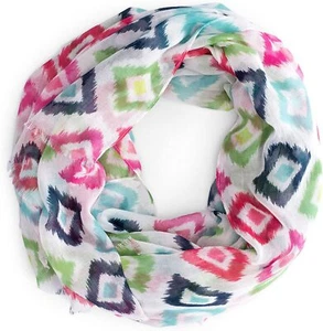 NEW! Thirty One Avenue Scarf - Candy Corners, colorful - RETIRED PATTERN - Picture 1 of 3