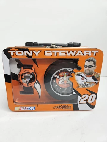 NASCAR Official Tony Stewart Watch and Clock Set Cover