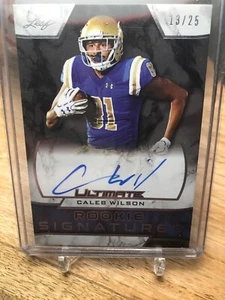 CALEB WILSON 2019 ULTIMATE LEAF ROOKIE RC AUTOGRAPH AUTO 13/25 CARDINALS - Picture 1 of 1
