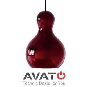 FRITZ HANSEN Calabash P2 - Lightyears - Red Chrome Lampe Pendelleuche COMPLOT - Bild 1 von 4