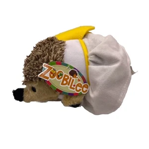 Zoobilee Holiday Heggies Squeaking Plush Pet Toy 2019 Hedgehog Angel Plush - Picture 1 of 5