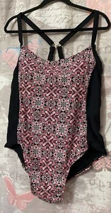 CATALINA  Women's One Piece Swimsuit Multicolor Size 2X (18W-20W) - Picture 1 of 11