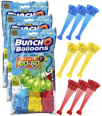 ZURU Bunch O Balloons - 315 Stück - selbstschließende Wasserbomben MIXED