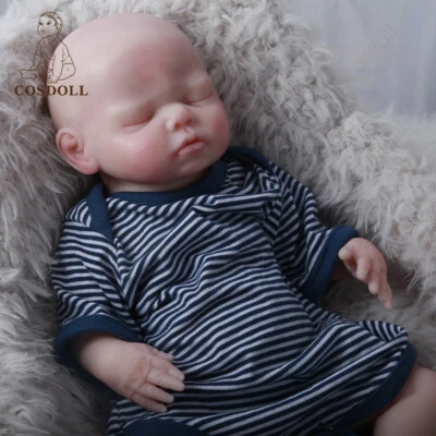 COSDOLL Lifelike Reborn Baby Doll Girl Newborn 16" Full Body Silicone Real Touch
