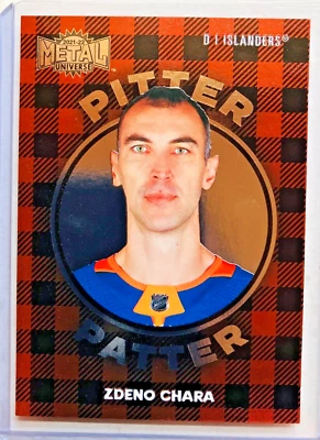 2020-21 NHL METAL UNIVERSE HOCKEY SKYBOX PITTER PATTER PP-20 ZDENO CHARA - Image 1 of 3