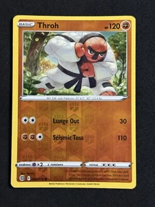 Throh 080/172 Reverse Holo Common Brilliant Stars Pokemon - Picture 1 of 2