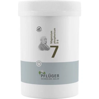 HOMÖOPATHISCHES LABORATORIUM ALEXANDER PFLÜGER GMBH & CO. KG BIOCHEMIE Pflueger 7 Magnesium phosphoricum D6, 1000 Tabletten PZN 06319352