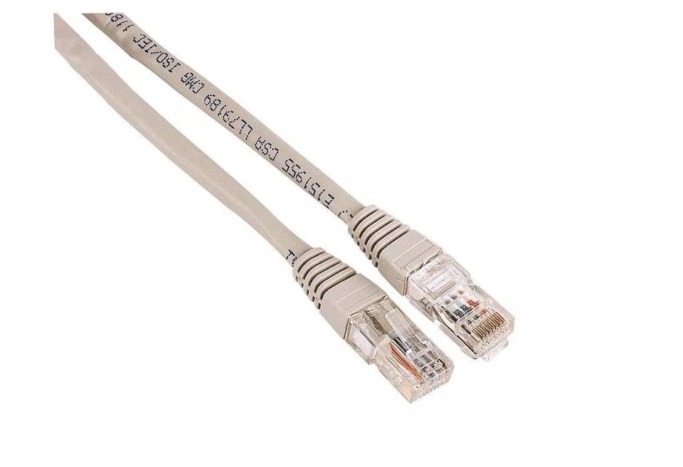 Hama Cavo Di Rete Cat-5e Lan 5M Patch RJ45 Switch Router Splitter Modem - Immagine 1 di 1