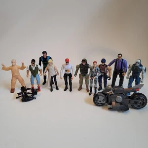 Zufällige Action Figuren Lot 10 Jurassic Park G.I. Joe Batman Motorrad Beschreibung! - Bild 1 von 24
