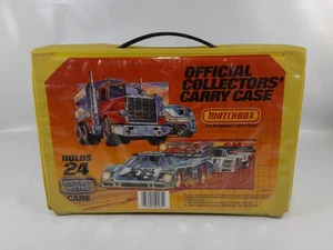 Matchbox Official Collectors' Carry Case #50-01-61 Holds 24 Diecast Cars Vintage - Picture 1 of 17